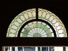 entrance stained glass
